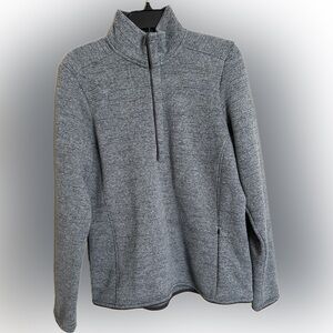 Under Armour Cold Gear Fitted Half Zip Pullover Womens Large Outdoor Hiking